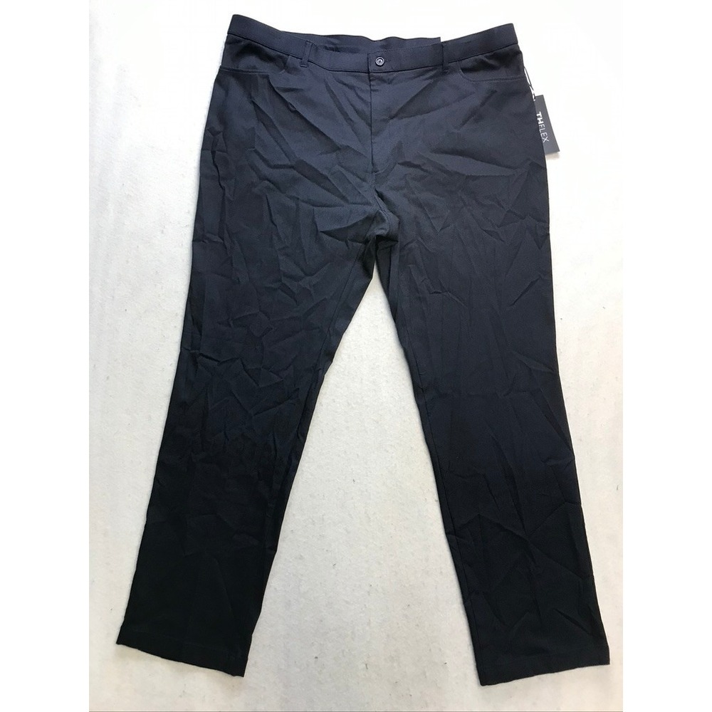 Tommy Hilfiger Finn Pants Mens 40x32 Navy THFlex Stretch Chino Trousers